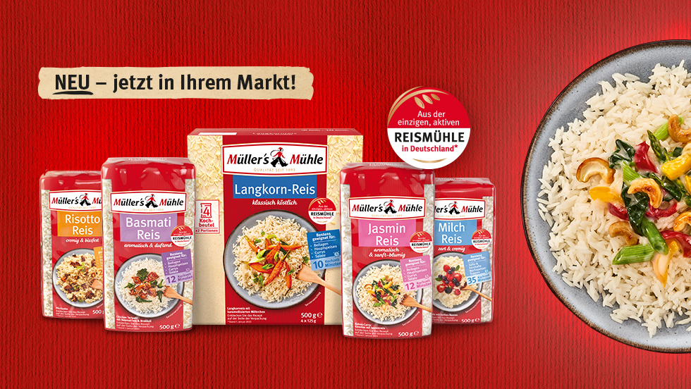Entdecke unsere neue Reisvielfalt